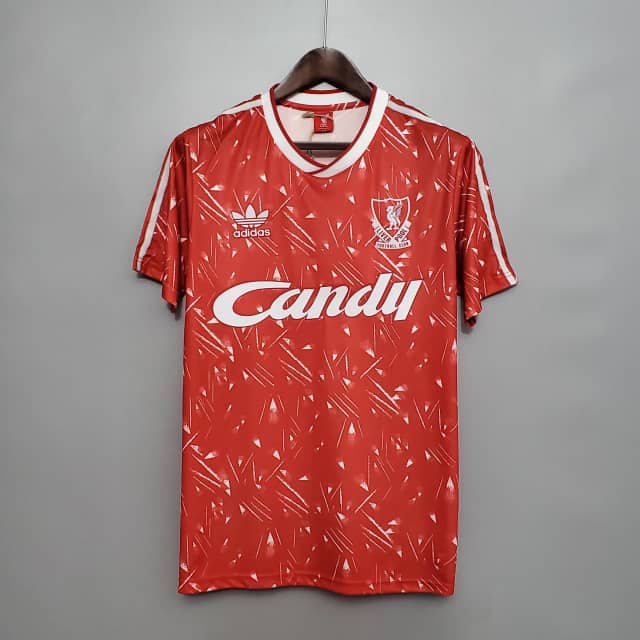 Retro 1989/1991 Liverpool Shirt Home