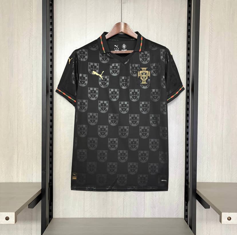 2026 Portugal Special Edition Black Shirt