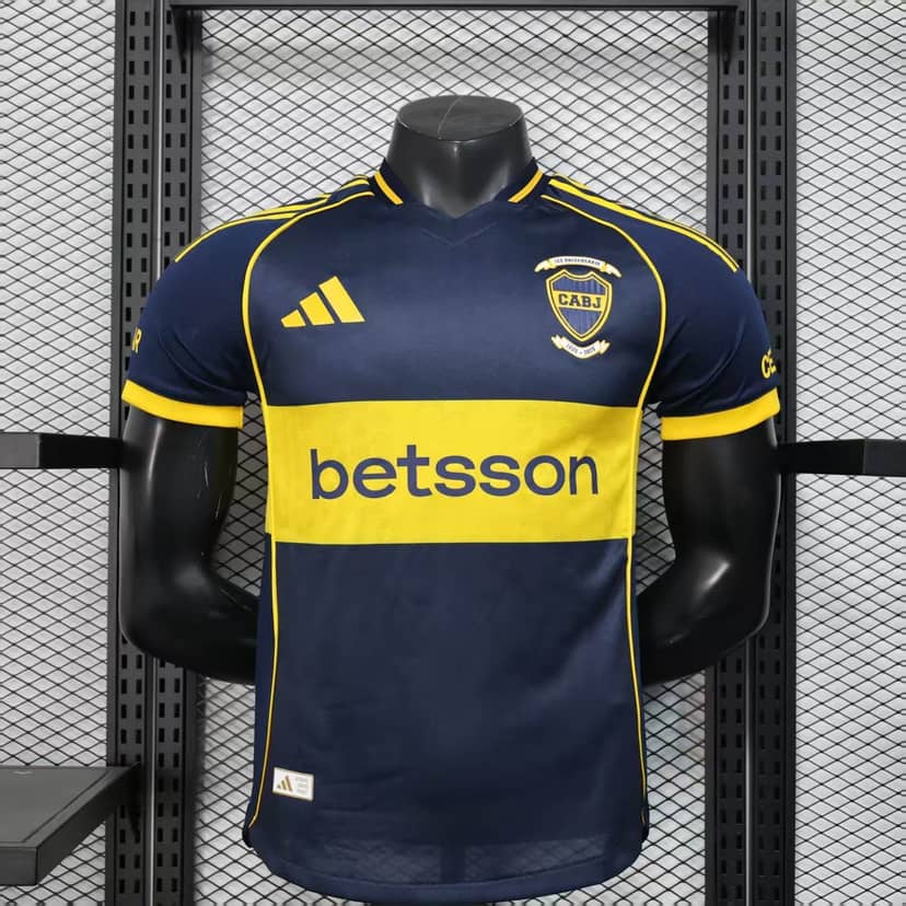2025/2026 Player Version Boca Juniors Home Jersey