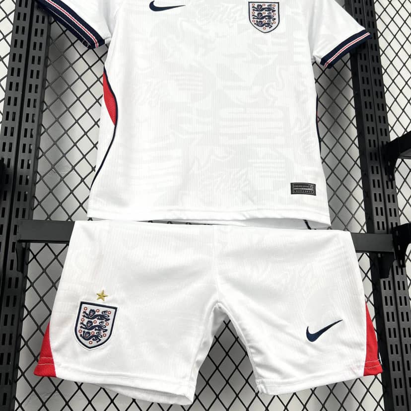 2026 England Home Shirt Kids Size--6