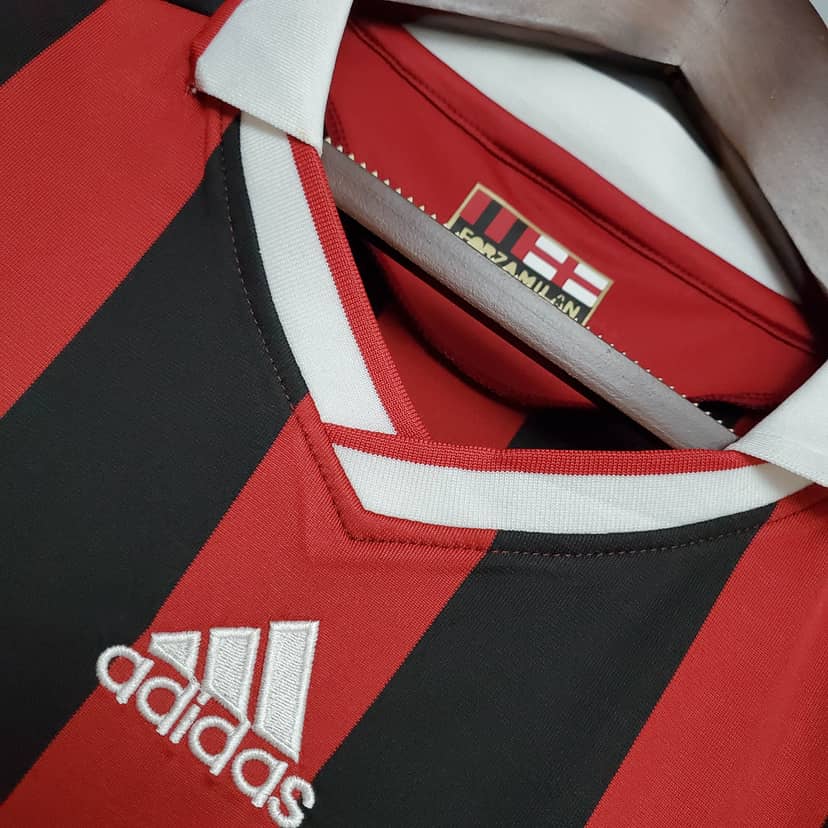 2009/2010 Retro AC Milan Home Shirt--3