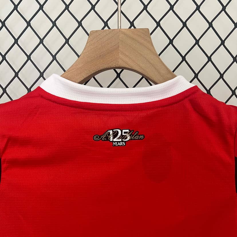 2024/2025 AC Milan Home Shirt Kids Size--3