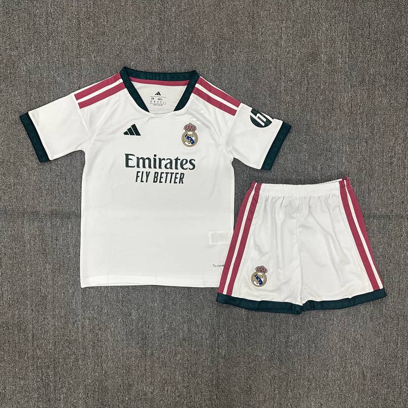 2026/2027 Real Madrid Home Shirt Kids Size