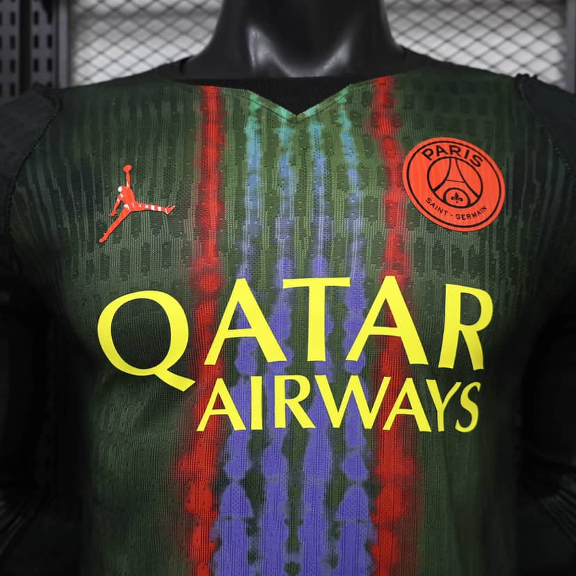 2026/2027 Player Version Long Sleeve Psg Paris Saint-Germain Third Away Shirt--2