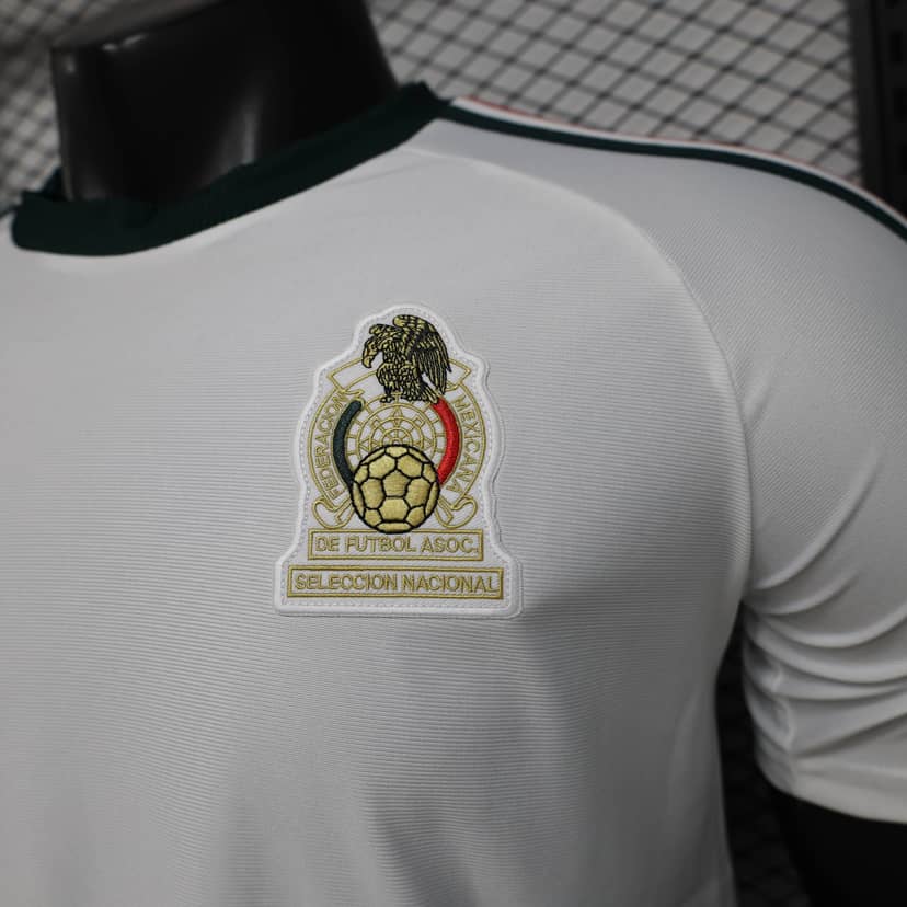 2026 Player Version Mexico National Special Edition White Shirt--4