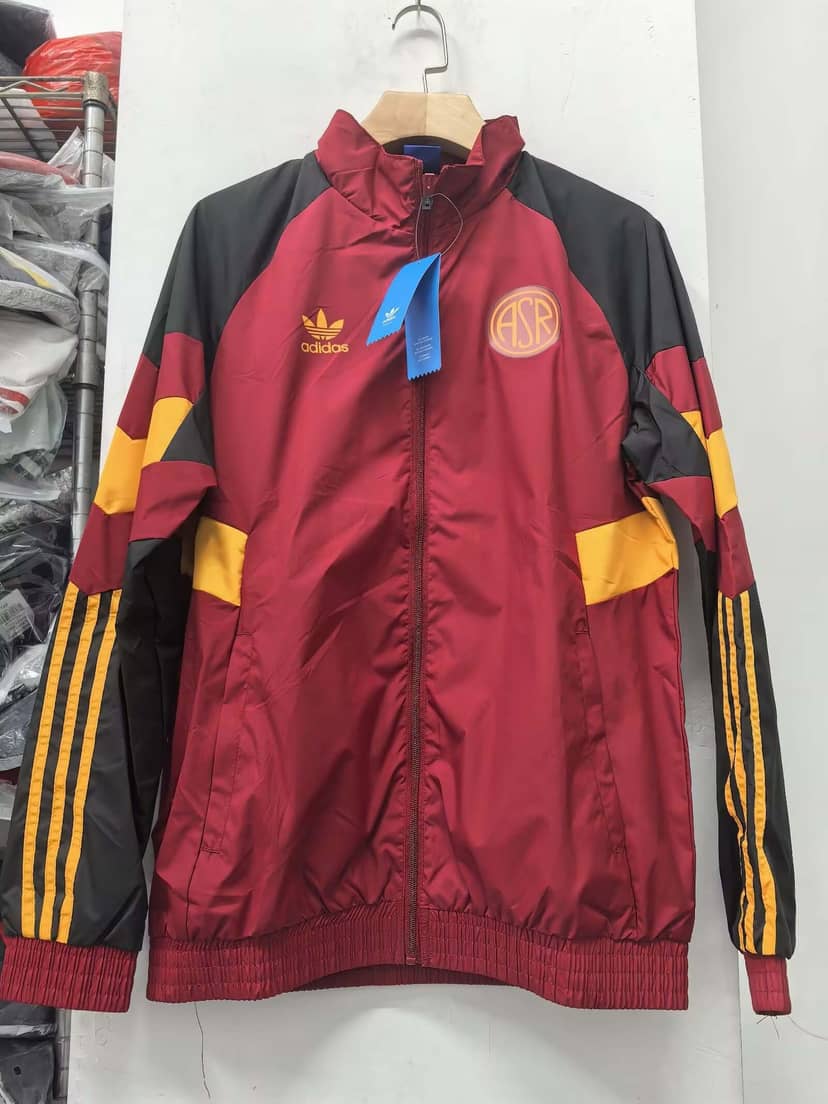 2024/2025 Roma Windbreaker Red Jersey--1
