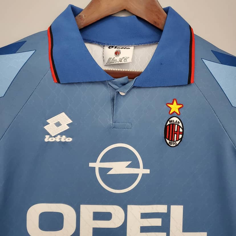 1995/1996 Retro AC Milan Fourth Away Shirt--2