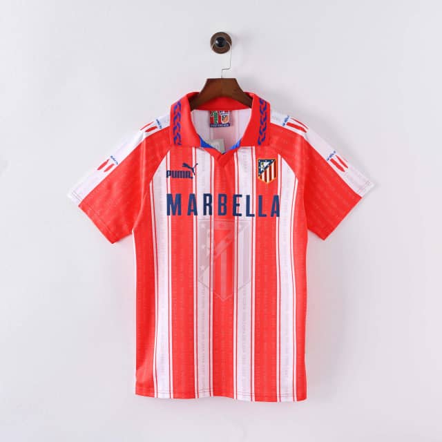 1995/1996 Retro Atletico Madrid Home Jersey
