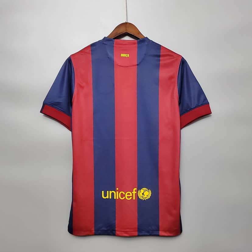 2014/2015 Retro Barcelona Shirt Home--1