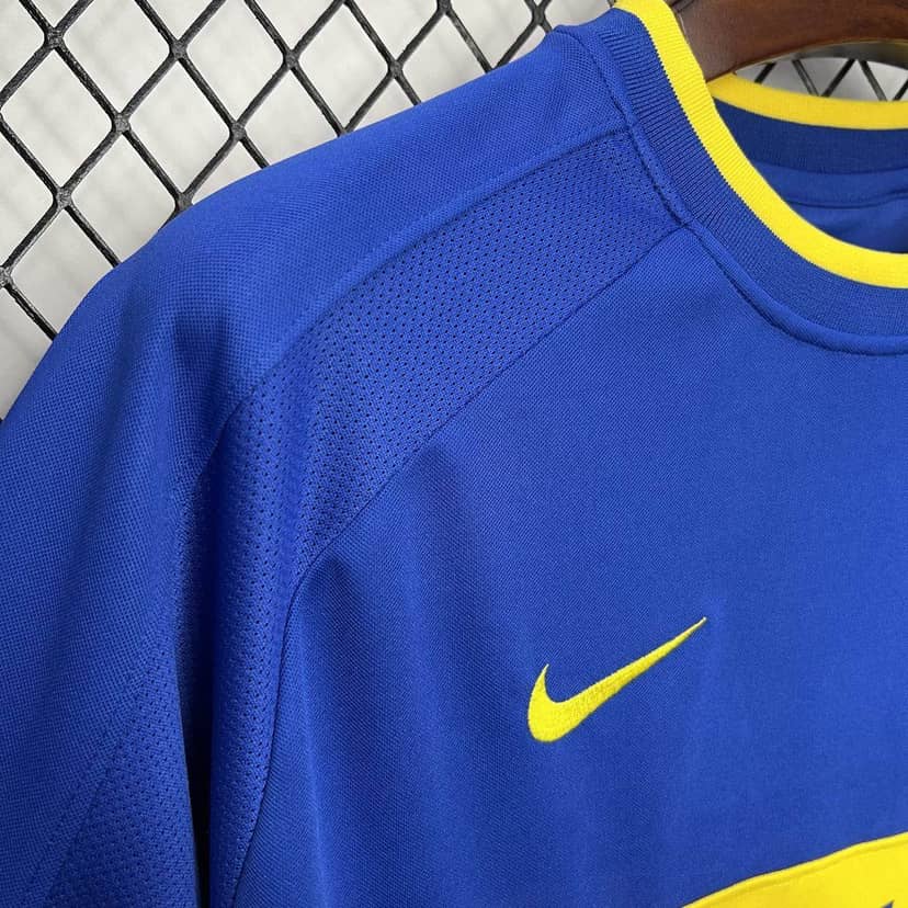 2000/2001 Retro Boca Juniors Home Jersey--4