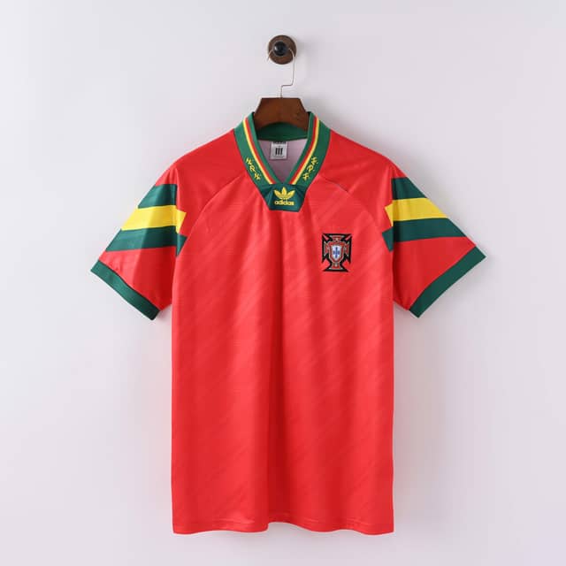 1992 Retro Portugal Home Shirt