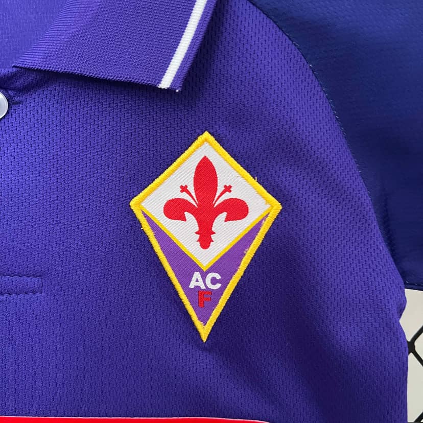 1998/1999 Retro Fiorentina Home Shirt Kids Size--5