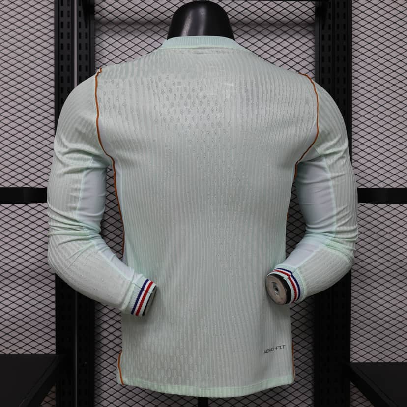 2026 Player Version Long Sleeve France Away Shirt--1