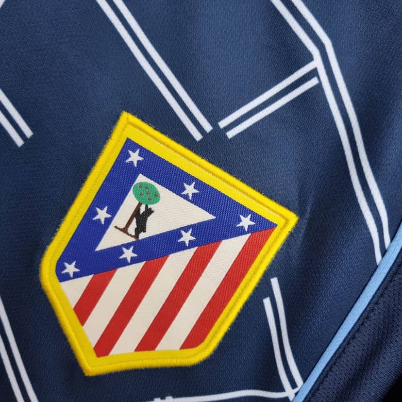 2004/2005 Retro Atletico Madrid Away Jersey--6