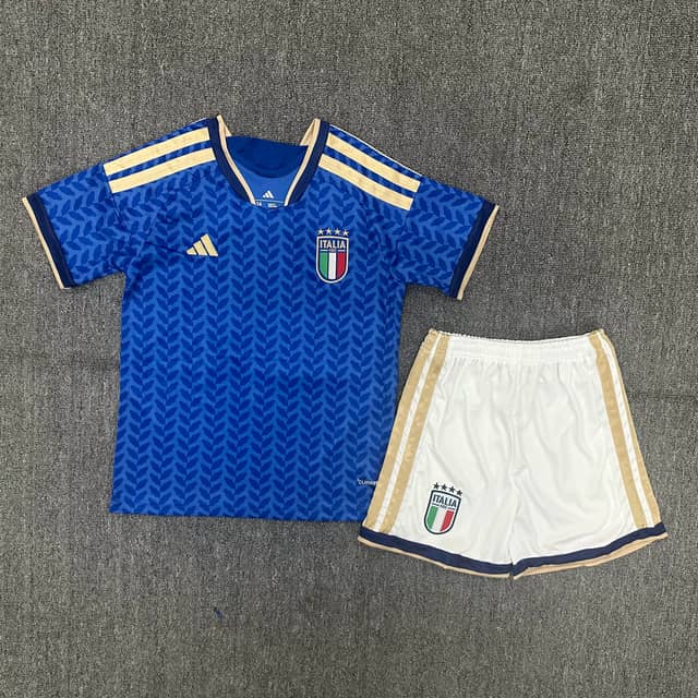 2026 Italy National Team Home Shirt Kids Size