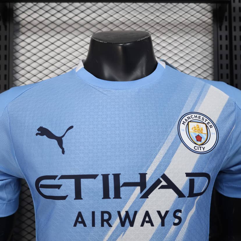 2025/2026 Player Version Manchester City Home Shirt--4