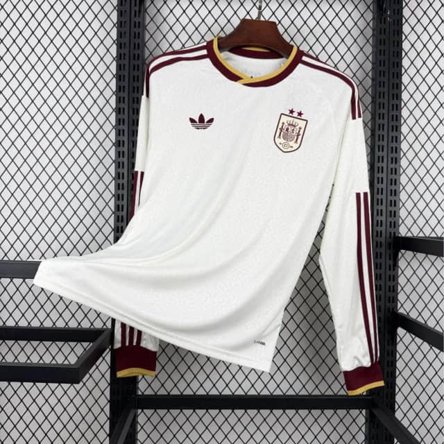 2026 Long Sleeve Spain Away Champion Two Stars Shirt