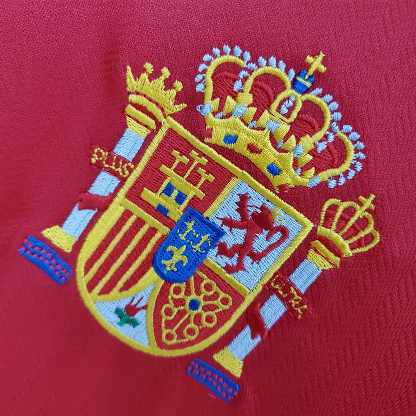 1998 Retro Spain Home Shirt--6