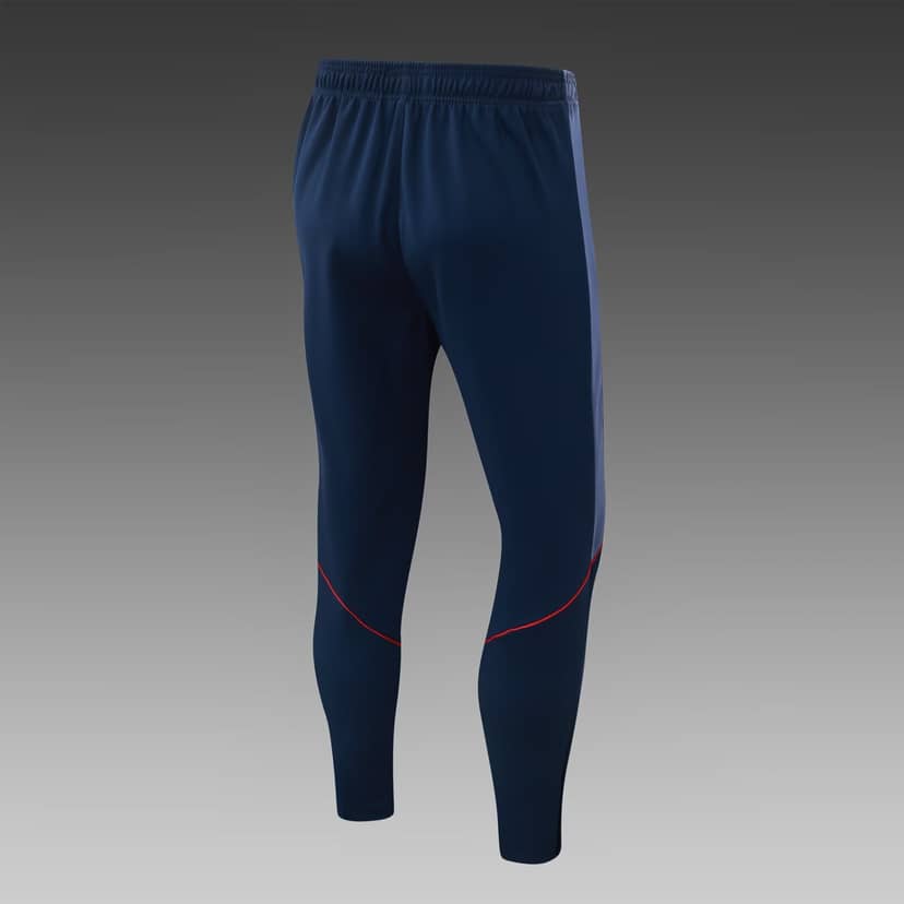 2026 England Half-Pull Training Suit Royal Blue Jersey Set--5