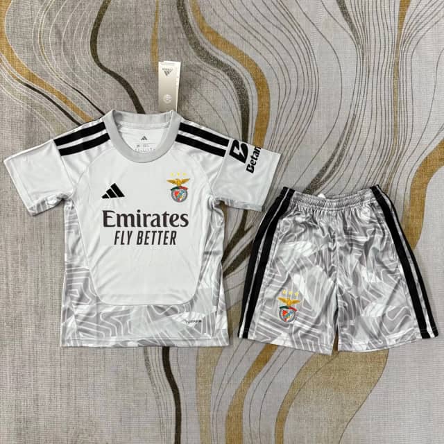 2026/2027 Benfica Goalkeeper Gray Shirt Kids Size