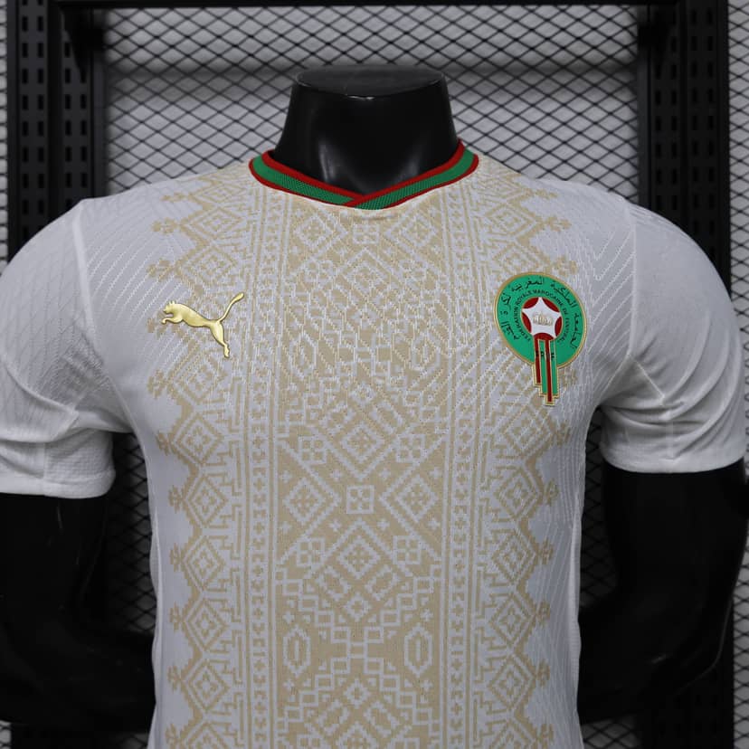 2026 Player Version Morocco National Team Away Shirt--2