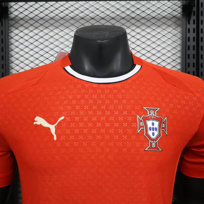 2025 Player Version Portugal Home Shirt--2