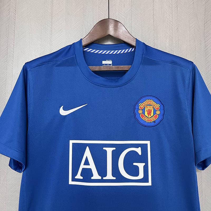 2007/2008 Retro Manchester United Shirt Away--2