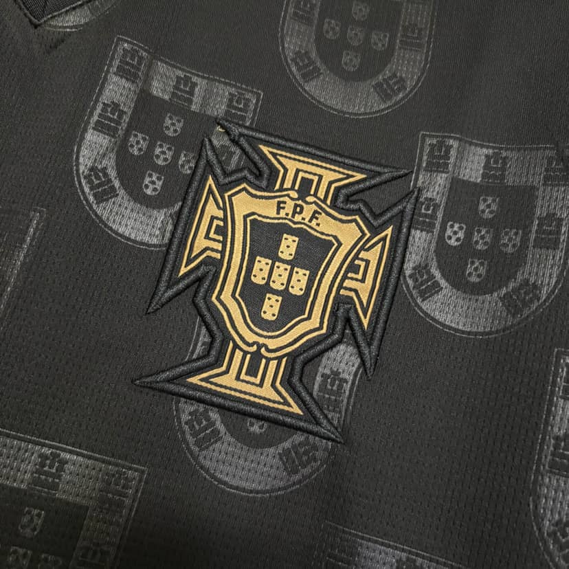 2026 Portugal Special Edition Black Shirt--2
