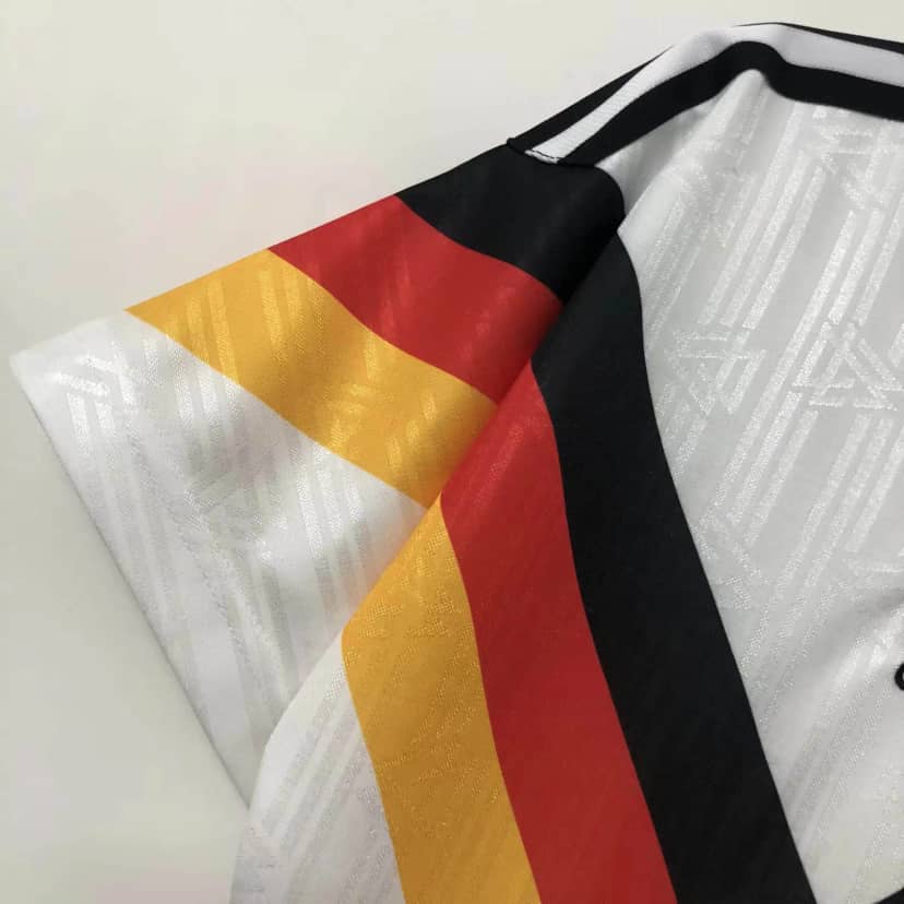 1990 Retro Jersey Germany Home--8