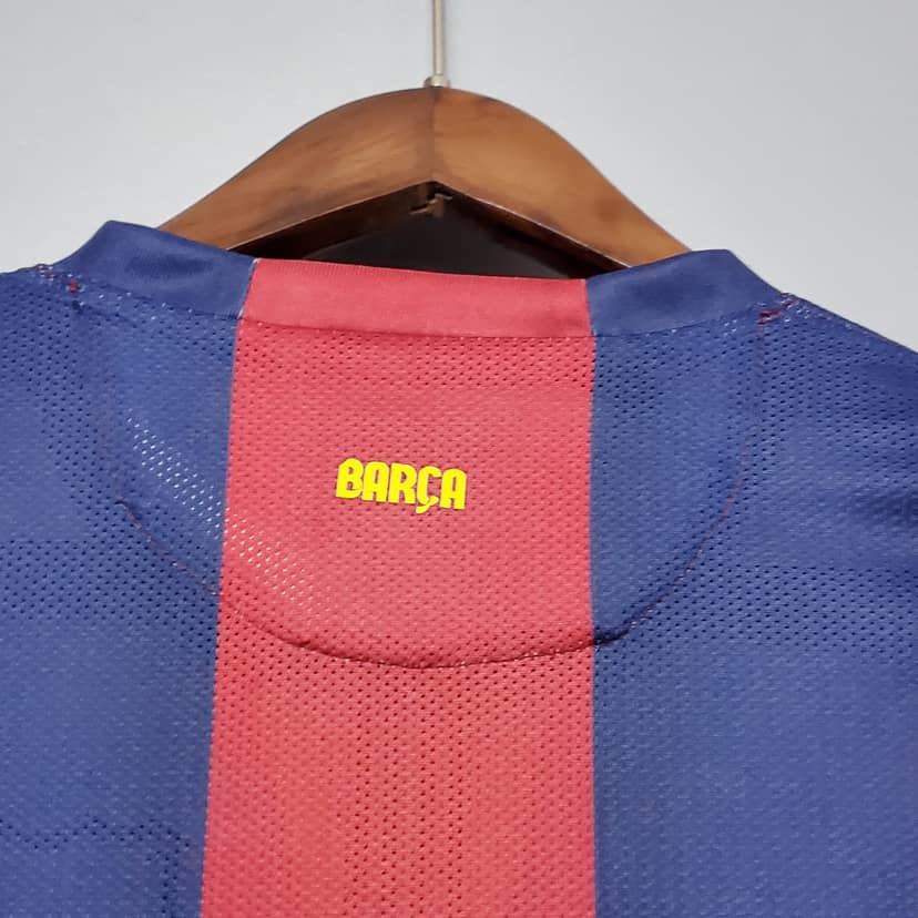 2014/2015 Retro Barcelona Shirt Home--6