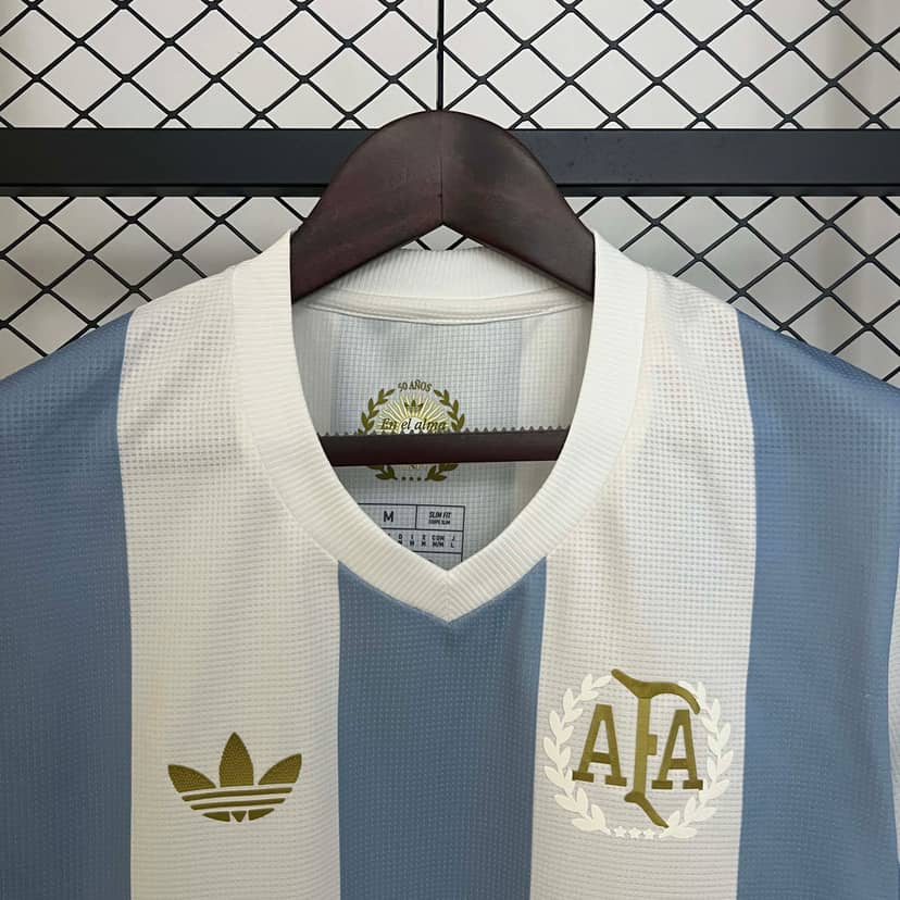 2024 Argentina National Team 50th Anniversary Edition Shirt--2