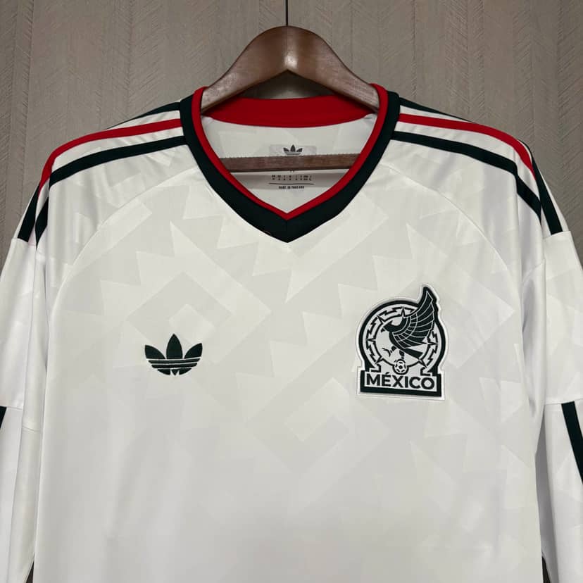 2026 Long Sleeve Mexico National Away Shirt--2