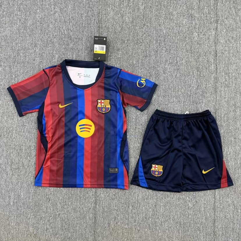 2026/2027 Barcelona Home Shirt Kids Size
