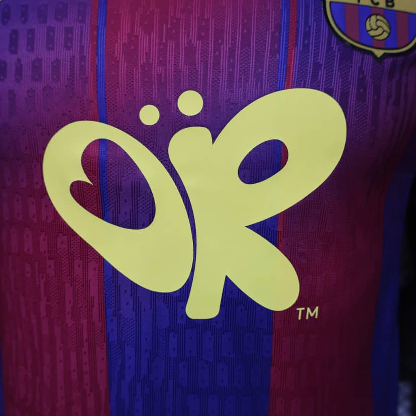 2025/2026 Player Version Barcelona Home X Olivia Rodrigo Shirt--5