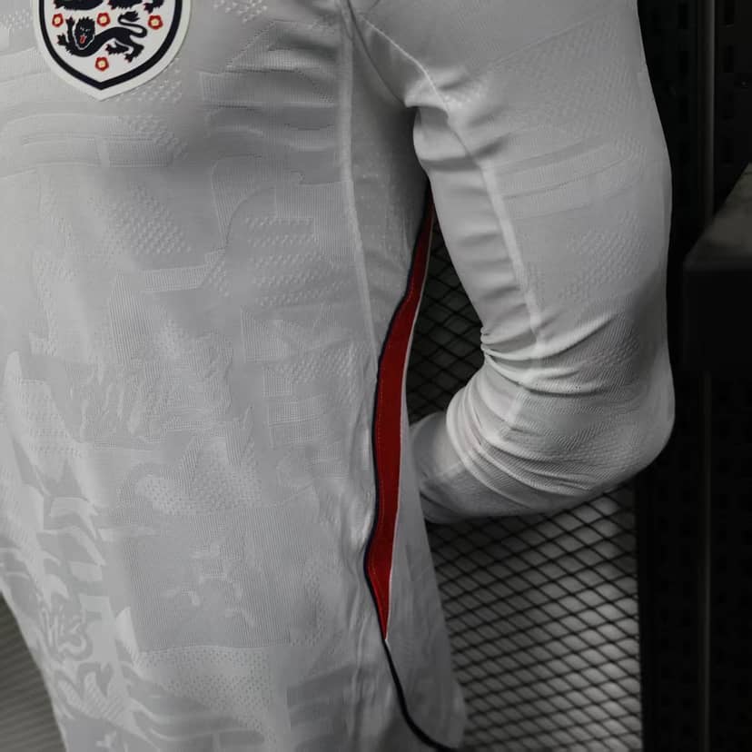 2026 Player Version Long Sleeve England Home Shirt--7