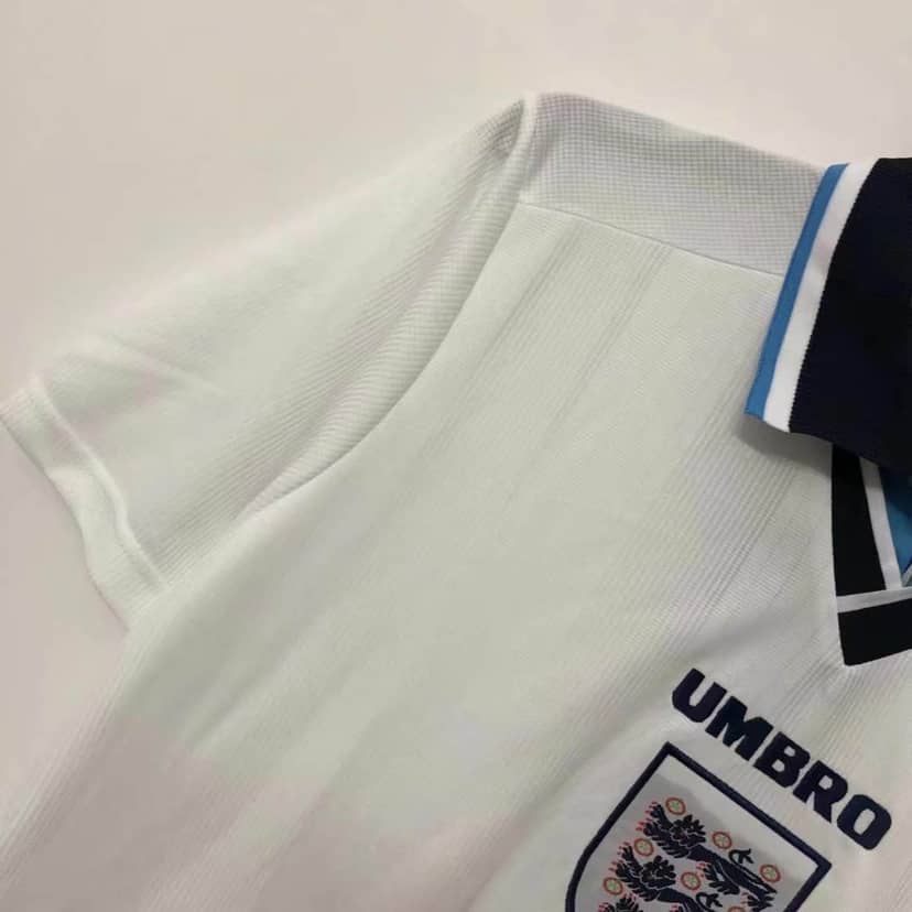 1996 Retro England Home Jersey--3