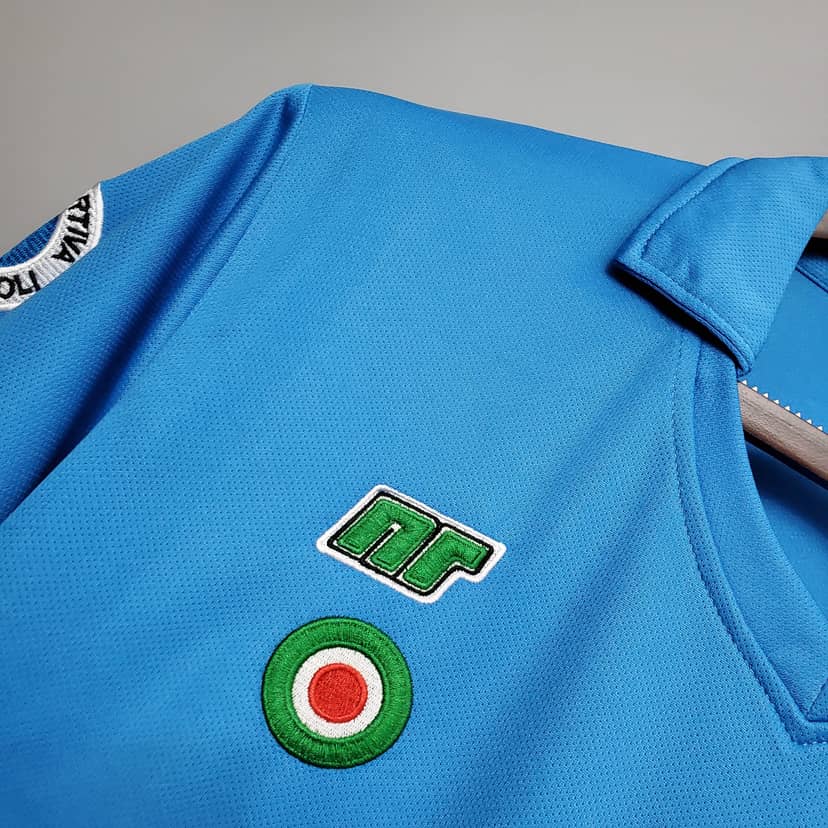 1987/1988 Retro Napoli Home Jersey--4