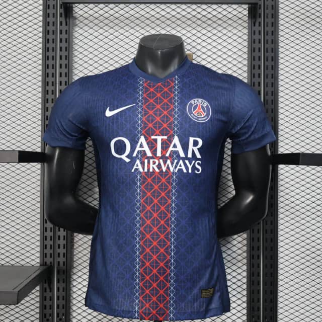 2025/2026 Player Version Psg Paris Saint-Germain Home Shirt