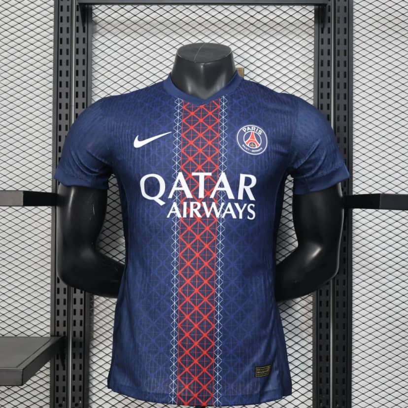 2025/2026 Player Version Psg Paris Saint-Germain Home Shirt