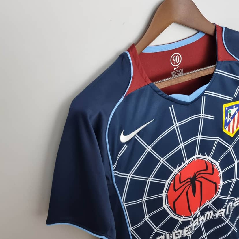 2004/2005 Retro Atletico Madrid Away Jersey--3