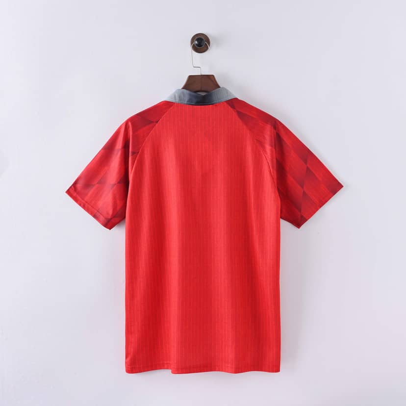 1996/1997 Retro Manchester United Home Shirt--1