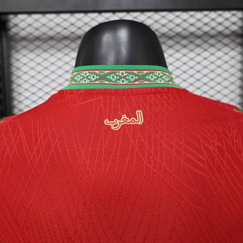 2026 Player Version Morocco National Team Home Shirt--3