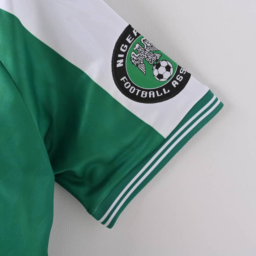 1996 Retro Nigeria National Team Home Shirt--4