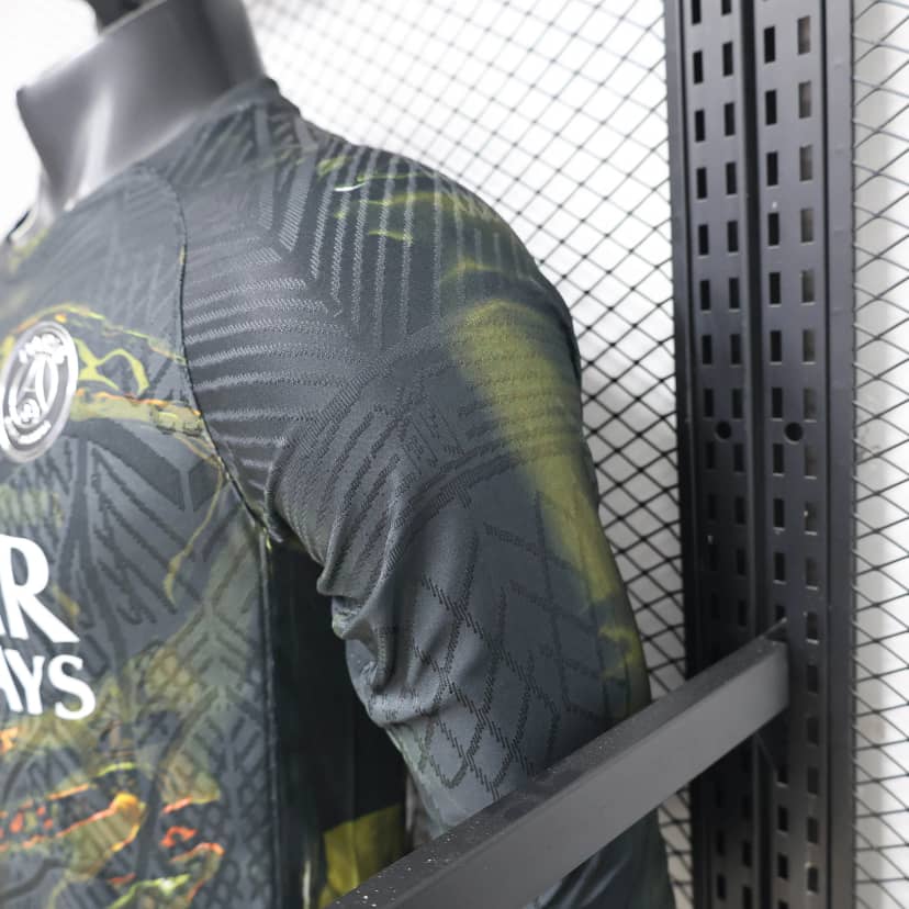 2025/2026 Player Version Long Sleeve Psg Paris Saint-Germain Night Edition Shirt--6