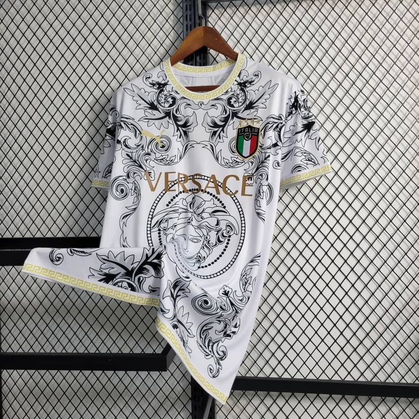 2023 Italy Special Edition White Shirt--2