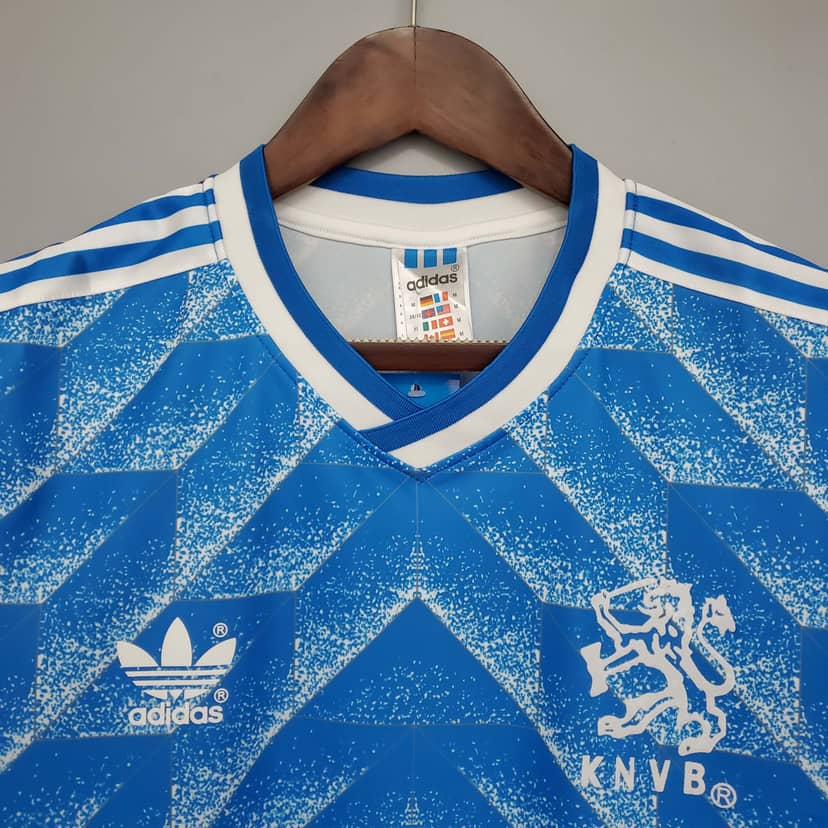 1988 Retro Netherlands National Team Away Shirt--2