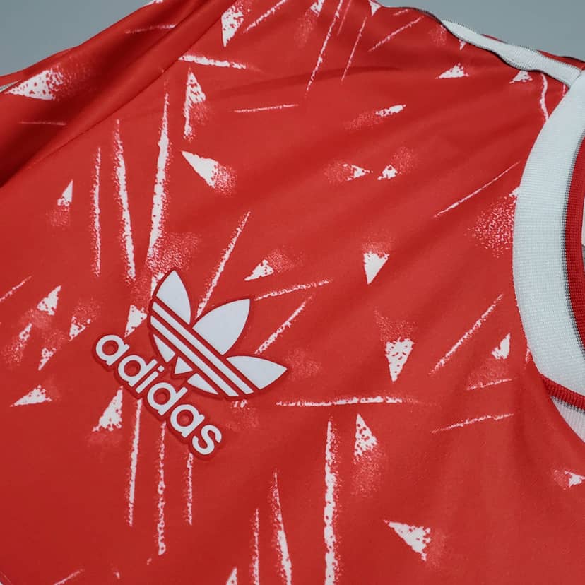 Retro 1989/1991 Liverpool Shirt Home--3