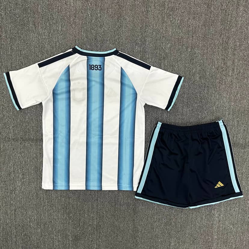 2026 Argentina National Team Home Shirt Kids Size--1
