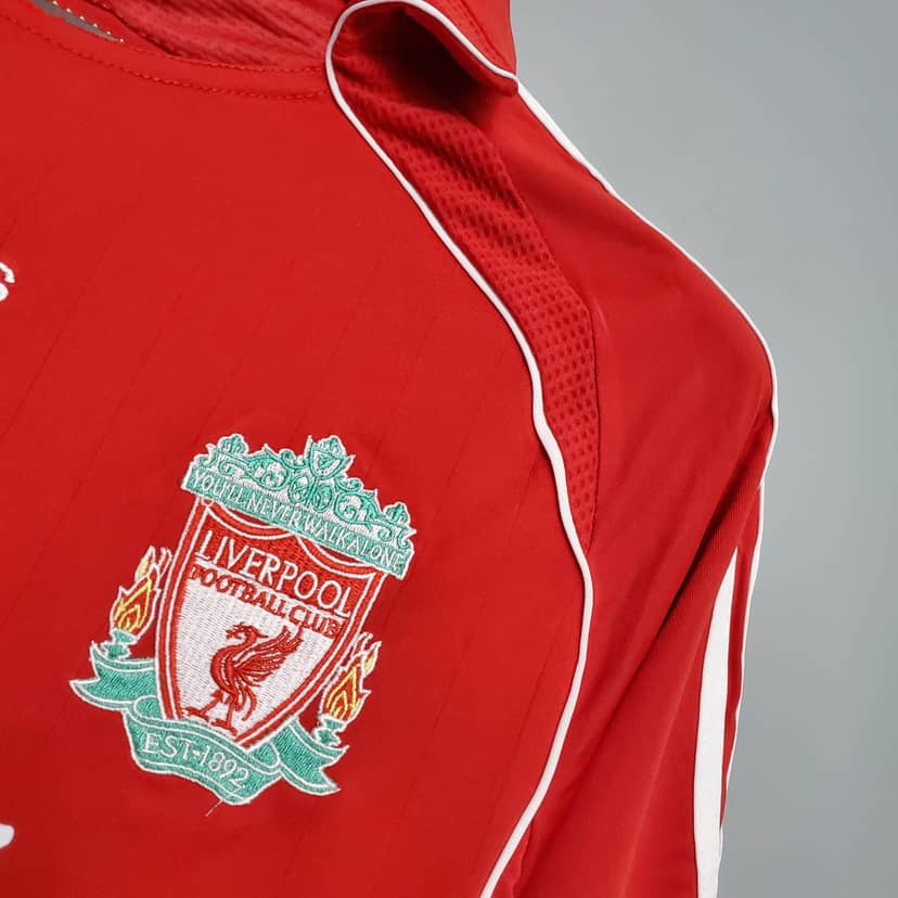 2006/2007 Retro Liverpool Shirt Home--4