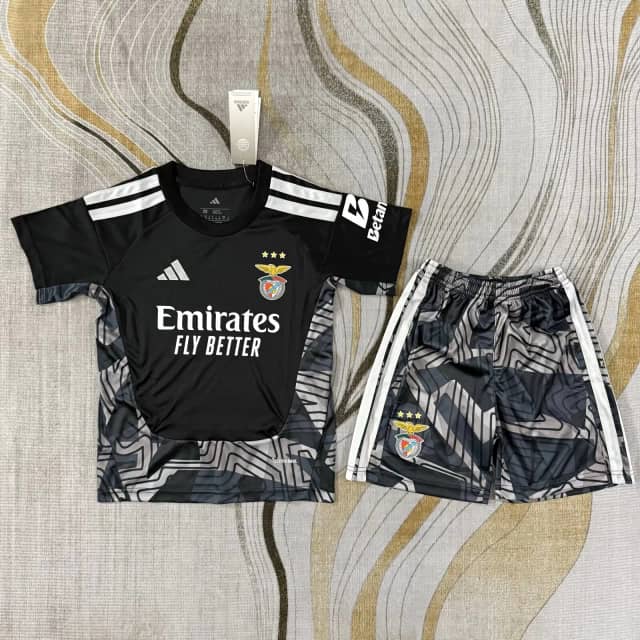 2026/2027 Benfica Goalkeeper Black Shirt Kids Size